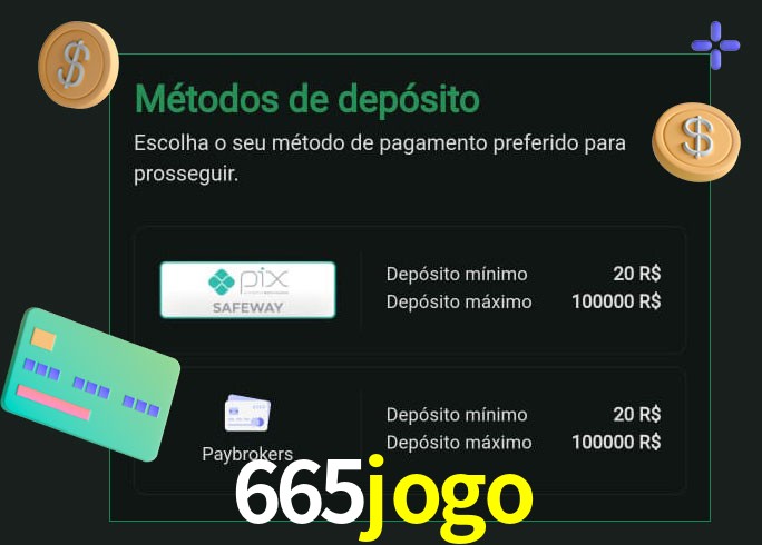 O cassino 665jogo oferece uma grande variedade de métodos de pagamento